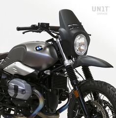 Unitgarage / ユニットガレージ Windshield Fenouil+front fender nineT Scrambler-Pure, Matt Black | 2027+2028_Matt-Black