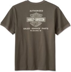Harley-Davidson Men'S Combustion Henley, Grape Leaf | 96838-23VM
