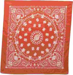 Harley-Davidson American Heritage Oversized Bandana For Women, Vintage Orange | 97699-22VX