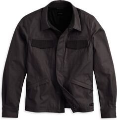 Harley-Davidson Jacket-Overlook,Hd Adv,Waxed, Black Beauty | 98166-23VM