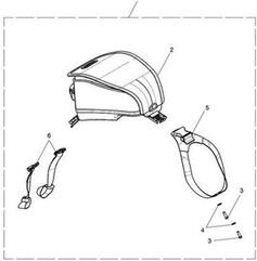 TRIUMPH / トライアンフ Harness, Front, Tank Bag A9510141 | A9510141