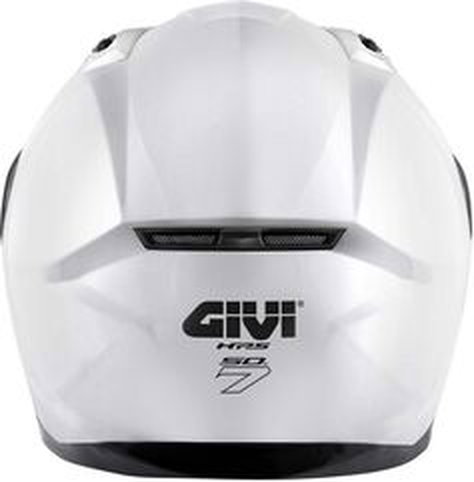 GIVI / ジビ Full face helmet 50.7 SOLID COLOR White, Size 58/M | H507BB91058