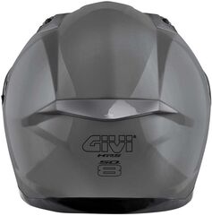 GIVI / ジビ Full face helmet 50.8 SOLID COLOR Grey, Size 54/XS | H508BG76754