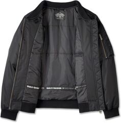 Harley-Davidson Women'S 120Th Anniversary Bomber Jacket, Black Beauty | 97556-23VW