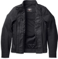 Harley-Davidson Women'S Metropolitan Mandarin Collar 3-In-1 Jacket, Black | 98200-22EW