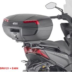 GIVI / ジビ Monolock （モノロック）トップケース用キャリア KYMCO Dink R 125 / 150 (23) | SR6121