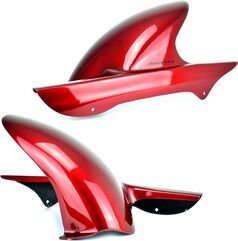 Pyramid Plastics / ピラミッドプラスチック Honda CBF 1000 ハガー メタリックレッド (Pearl Sienna Red) 2006>2009 | 071700E