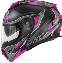 GIVI / ジビ X.27 SECTOR LADY, Matt Black / Titanium / Fuchsia, Size XS | HX27FSEBF54