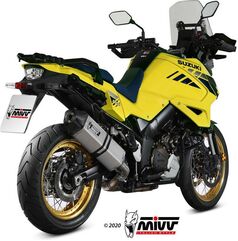 MIVV / ミヴSPEED EDGE スリップ オン ステンレススチール for SUZUKI DL 1000 VSTROM (2014 - 2016) | S.042.LRX