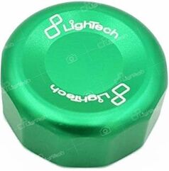 LighTech / ライテック Clutch/Brake Pump Reservoir Cover, Color: Green | FFC05VER