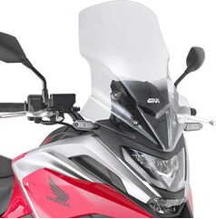 GIVI / ジビ Windscreen for Honda NC750X 21- color Clear, dim. HxW 54 x 43 cm, fits oe headlight fairing | D1192ST