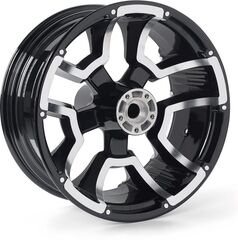 ハーレーダビッドソン Seismic 18 in. リアホイール グロスブラック with Machined Highlights | 40900574