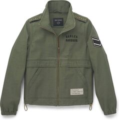 Harley-Davidson Women'S Fatigues Textured Jacket, Beetle | 97422-22VW