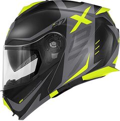 GIVI / ジビ X.27 DIMENSION, Matt Black / Titanum / Yellow, Size L | HX27FDMBY60