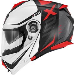 GIVI / ジビ X.27 DIMENSION, Matt Black / White / Red, Size XL | HX27FDMWR61