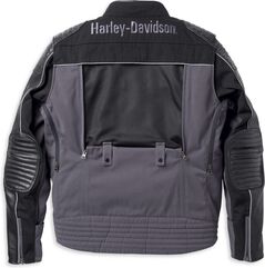 Harley-Davidson Men'S Sheridan Switchback Lite Mixed Media Jacket, Blackened Pearl | 98129-22EM