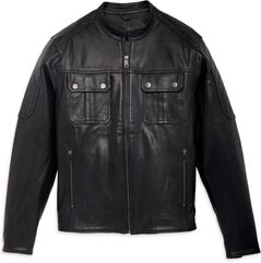 Harley-Davidson Jacket-Leather, Black leather | 97006-23VM