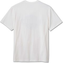 Harley-Davidson Men'S Bar & Shield Tee, White | 99080-24VM