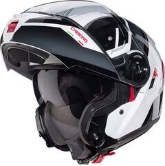 CABERG LEVO X MANTA モジュラー ヘルメット ホワイト レッド | C0GE60L3
