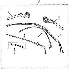 TRIUMPH / トライアンフ Clutch Cable T2040507 # TRIUMPH / トライアンフ | T2040507