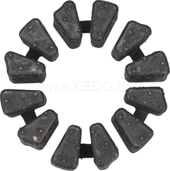 Kedo Rear Sprocket Cush Drive Rubber, Set of 6, Complete | 21126-6