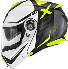 GIVI / ジビ X.27 DIMENSION, Matt Black / White / Yellow, Size S | HX27FDMWY56