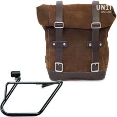 Unitgarage / ユニットガレージ Waxed Suede Side Pannier + Right Subframe BMW CE 04, ColoradoBrown | U002+3700DX-ColoradoBrown