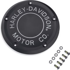 ハーレーダビッドソン ダービーカバー MOTOR CO ロゴ 18年以降 FLSB 黒 | 25701023