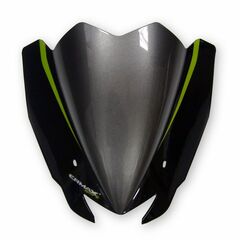 Ermax / アルマックス nose fairing (27 cm ) for Z 1000 2014-2019, gris mat / vert (Z1000 R edition ) 2018(metallic matte carbon gray [51b], green edition ) | 1503087-ZE