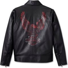 Harley-Davidson Jacket-Leather, Black Beauty | 97011-24VM