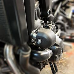 GBRacing / ジービーレーシング XL ブレットフレームスライダーセット - MT-09 2014-2020 - STREET | FS-MT09-2014-XL