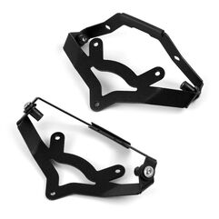 Pyramid Plastics / ピラミッドプラスチック Fly Screen Matte Black Ducati Streetfighter V4 2020- | 25500X