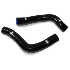 Samco Sport / サムコスポーツ シリコンラジエーターホースキット ブラック Aprilia 750 Dorsoduro (Radiator Hoses Only) 2007 - 2017 2 ピース | APR-10-BK