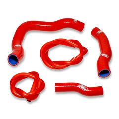 Samco Sport / サムコスポーツ シリコンラジエータークーラントホースキット レッド Honda CB 750 ホーネット 2023 - 2024 5 ピース | HON-129-RD