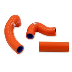 Samco Sport / サムコスポーツ 3ピース ラジエーターホースキット オレンジ Gas Gas MC 65 2024 - 2025 | KTM-137-OR