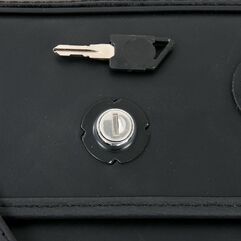 ヘプコ＆ベッカー サドルバッグ セット Buffalo (バッファロー) ブラック チューブ サドルバッグキャリア用 | 620200