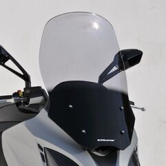 Ermax / アルマックス high protection windshield (65 cm ) for X CITING 400 2017-2019 dark black | 0141018-56