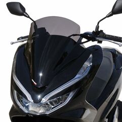 Ermax / アルマックス windshield original size for PCX 125/150 2018-2019 light black | 0201S94-03