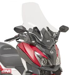 Givi / ジビ ウインドシールド トランスペアレント 780 mm（高さ） 705 mm（幅） | 7056DTG