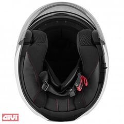 GIVI / ジビ Hps X22 Planet ジェットヘルメット ホワイト サイズ 58/M | HX22BB91058