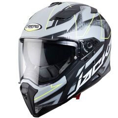 Caberg / カバーグ キャバーグ ジャッカル テクノ ヘルメット グレー フルオ イエロー | C2NF00J0
