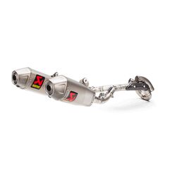 AKRAPOVIC / アクラポビッチ レーシングライン (チタン) Honda CRF 450 R / RX (2017-2019) | S-H4MR16-CIQTA