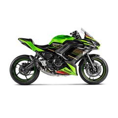 AKRAPOVIC / アクラポビッチ レーシングライン (チタン) Kawasaki Ninja 650 (2017-2020) | S-K6R13-AFCRT