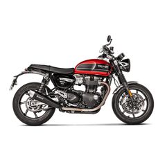 AKRAPOVIC / アクラポビッチ スリップオンライン (チタン) Triumph Speed Twin (2019-2020) | S-T12SO2-HCQTBL
