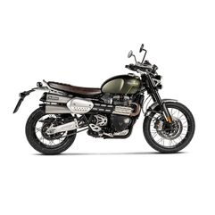 AKRAPOVIC / アクラポビッチ スリップオンライン (チタン) Triumph Scrambler 1200 (2019-2020) | S-T12SO3-HCQT