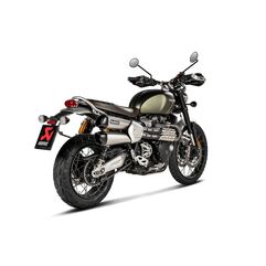 AKRAPOVIC / アクラポビッチ スリップオンライン (チタン) Triumph Scrambler 1200 (2019-2020) | S-T12SO3-HCQT