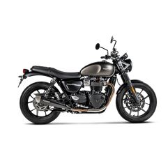 AKRAPOVIC / アクラポビッチ スリップオンライン (チタン) Triumph Street Twin (2016-2020) | S-T9SO2-HCQTBL