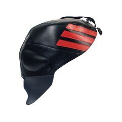 Bagster / バグスター タンクカバー ブラック/ストライプ レッド/ デコ アントラサイト Aprilia RSV MILLE/RSV MILLE R 2003 | 1422M
