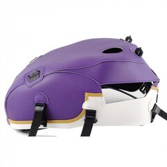 Bagster / バグスター タンクカバー バイオレット/ホワイト/シーリングストライプ ゴールド for TRIUMPH BONNEVILLE 800 / 900 2013 | 1568Y