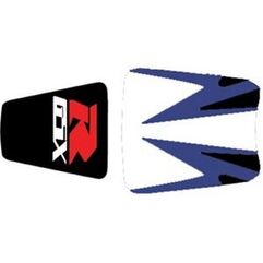 Bagster / バグスター シートカバー GSX 1000 R/2002/ホワイト/バルティックブルー/ブラック R fluo ` | 2114S